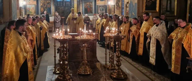 Неделя прощения грехов в Семятыче