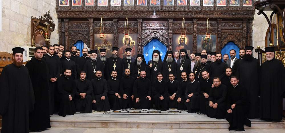 Церемония открытия учебного года в Институте теологии Святого Иоанна Дамаскина