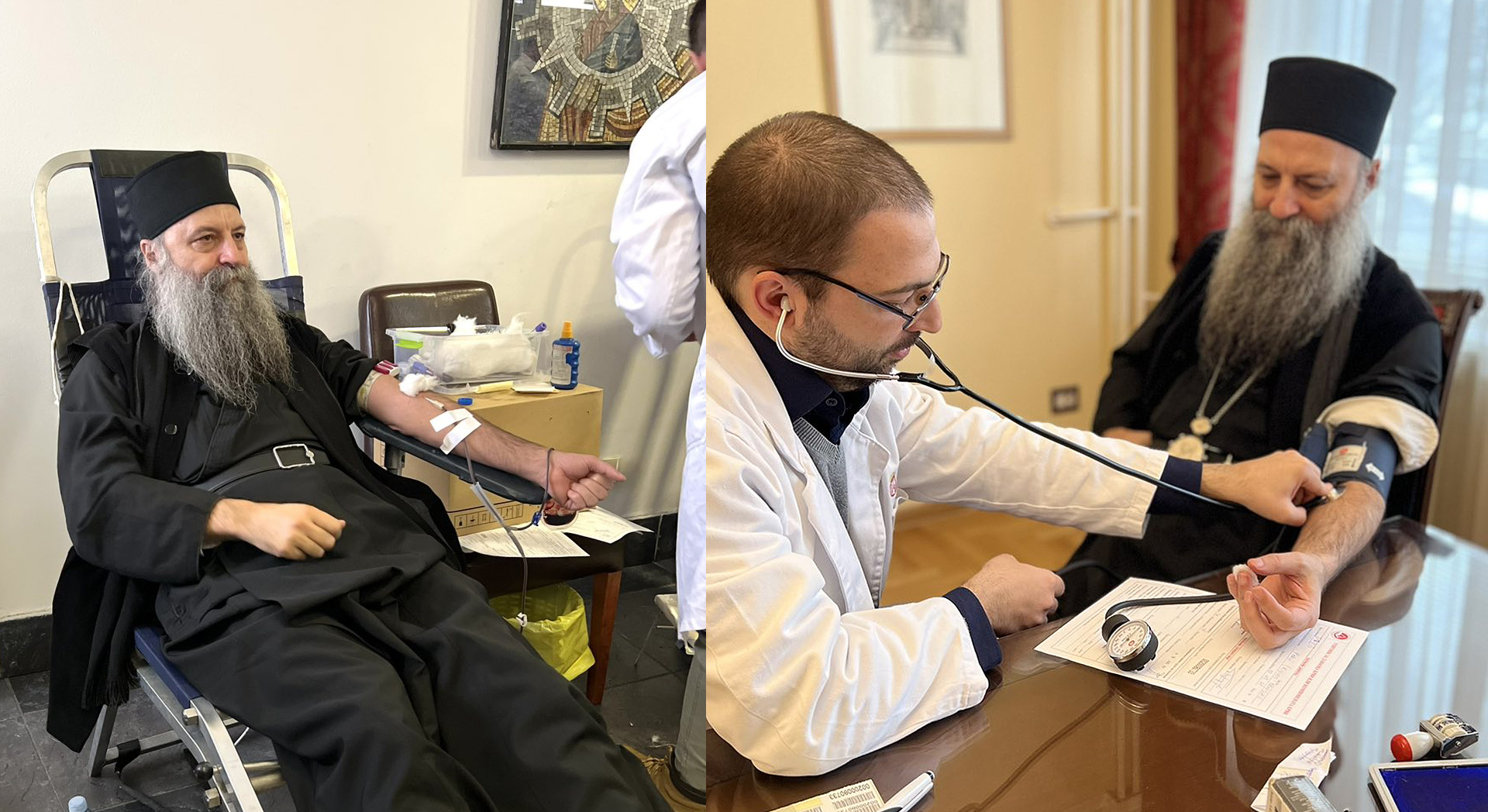 Приглашение Патриарха к добровольному сдаче крови