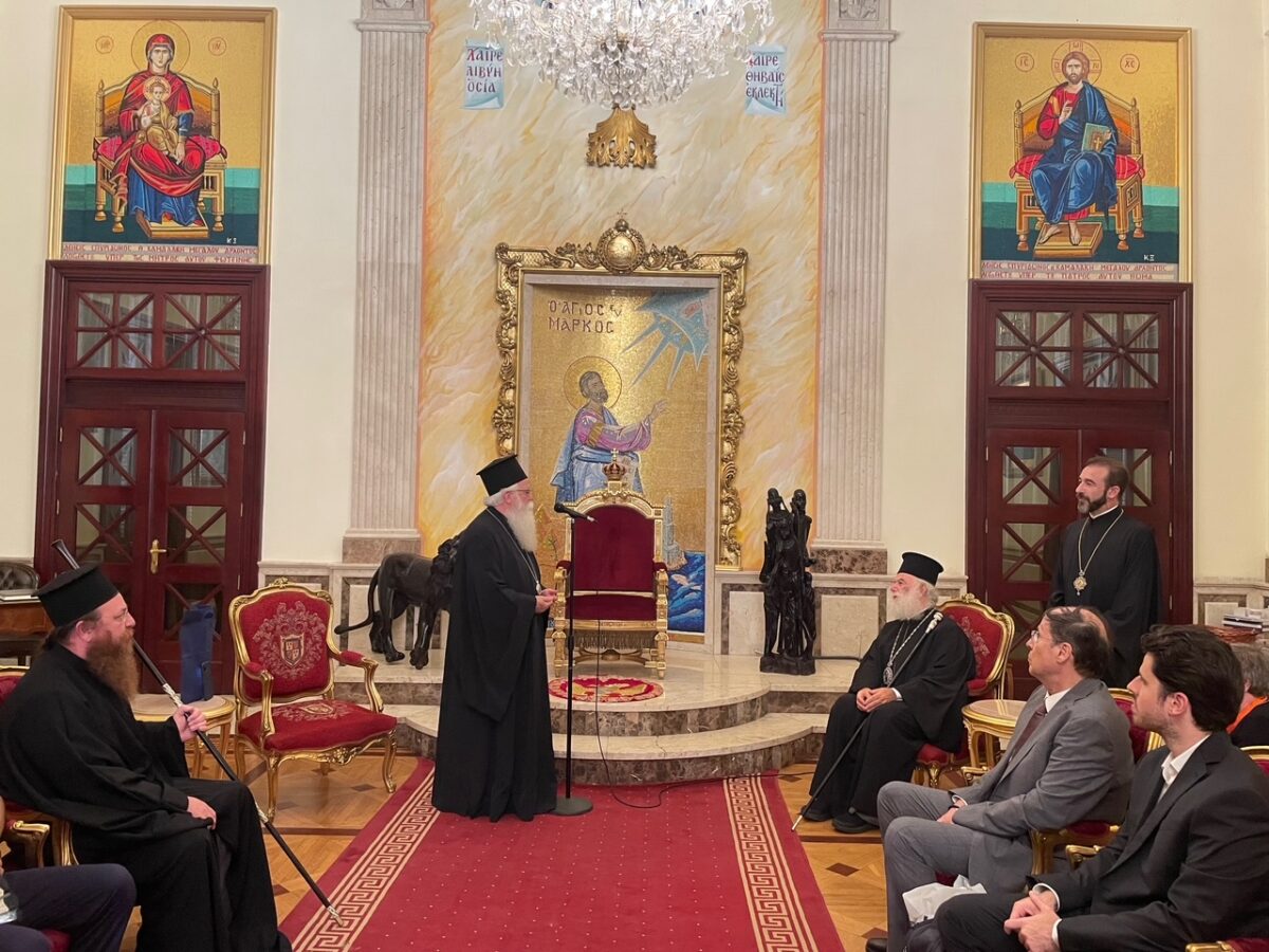 ВИЗИТ МИТРОПОЛИТА ДИМИТРИАДА В АЛЕКСАНДРИЙСКОМ ПАТРИАРХАТЕ