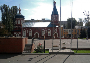 Iglesia de Panteleimón el Sanador en la Academia de las Fuerzas Aéreas de Zhukovsky y Gagarin