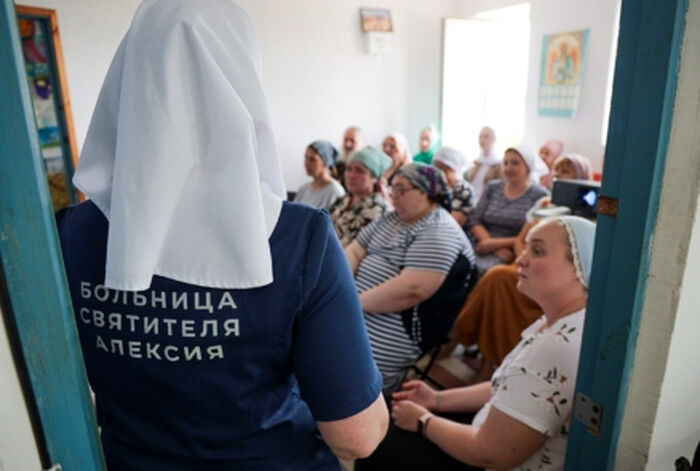 Больница святителя Алексия открыла учебный класс по подготовке сестер по уходу в Мелитополе