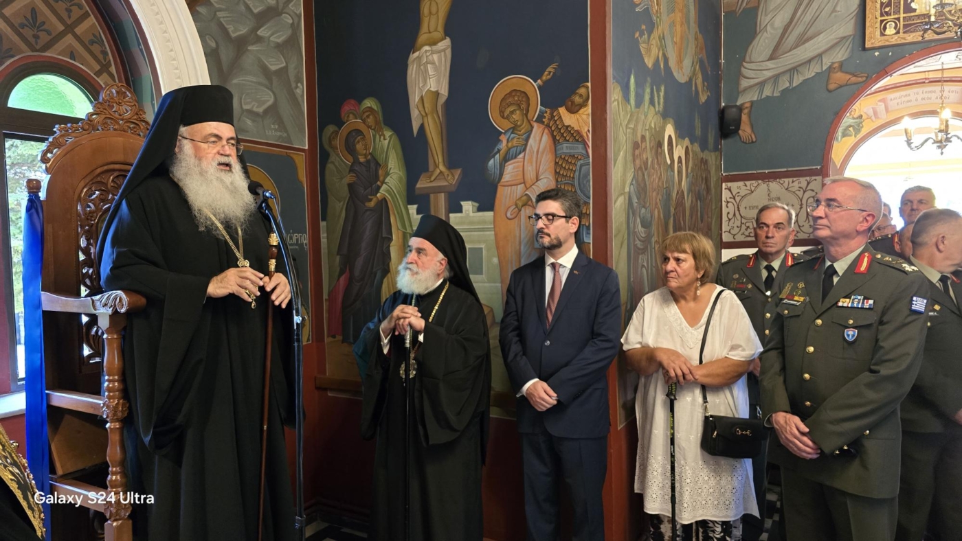 Теплый прием Предстоятеля Кипрской Церкви в городе Ксанти