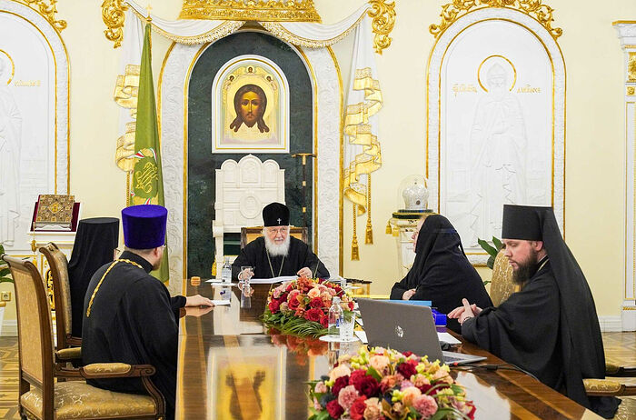 Святейший Патриарх Кирилл провел очередное совещание по Программе строительства православных храмов в Москве