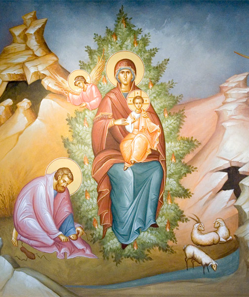 Богоматерь Неопалимая Купина 