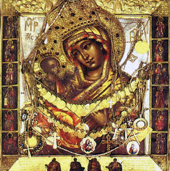 Печская (Ипексая) икона Божией Матери