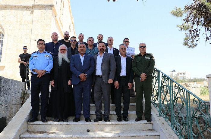 Подворье Русской духовной миссии в Хевроне посетил губернатор этого города