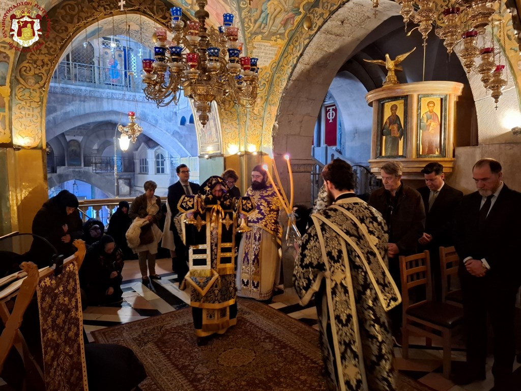 СЛУЖБЫ С ЧИСТОГО ПОНЕДЕЛЬНИКА ДО ЧИСТОЙ СРЕДЫ В СВЯТОГРОБСКОМ БРАТСТВЕ
