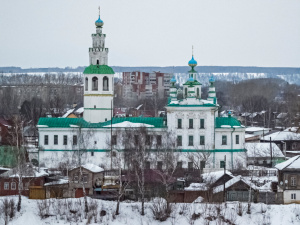 Церковь Преображения Господня в Ижме