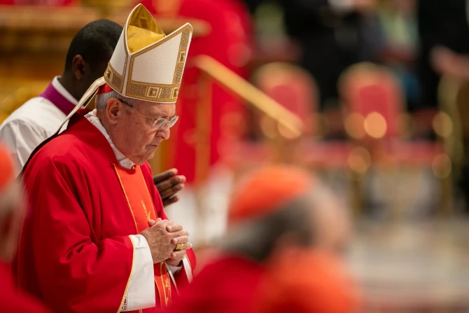 Кардинал в пятый день Novendiales говорит, что Папа должен быть лидером-слугой