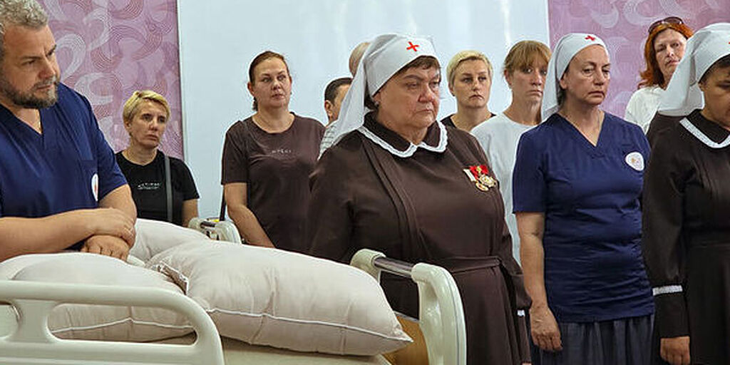 Учебный класс для подготовки младших медицинских сестёр и будущих сестёр милосердия открыли в Горловке