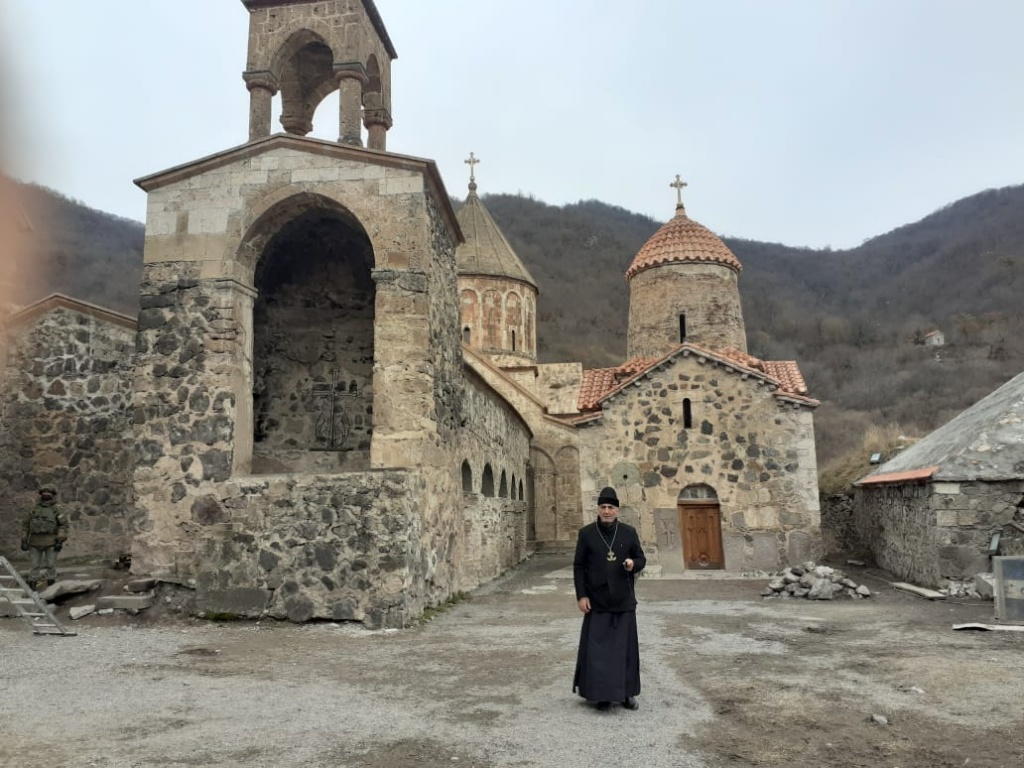 Монастырь Худаван на территории Нагорного Карабаха