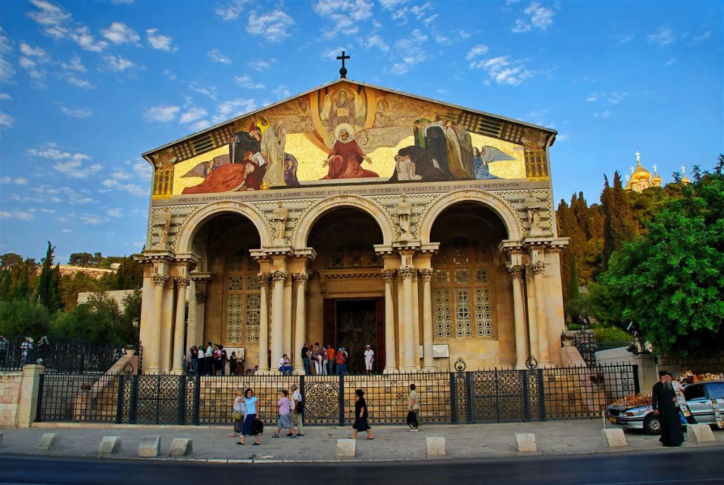 Церковь всех наций в Гефсиманском саду. Иерусалим.