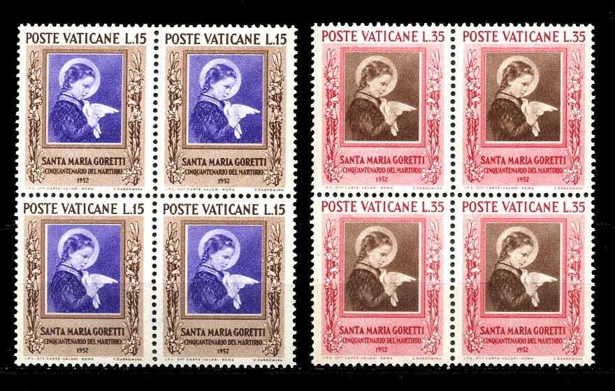Почтовые марки, выпущенные в Ватикане