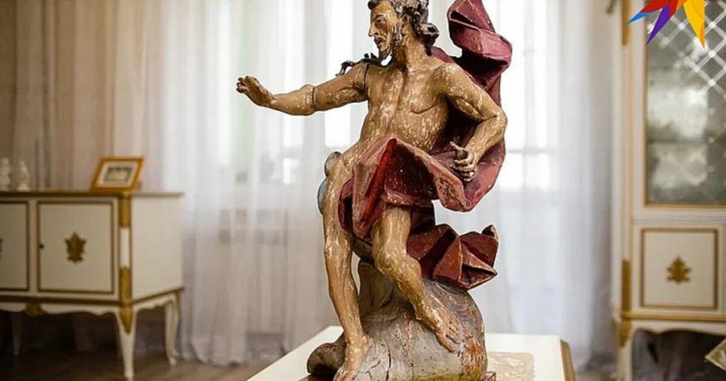 Статуя Спасителя побывала во многих городах и теперь вернётся в костёл в Сарнах