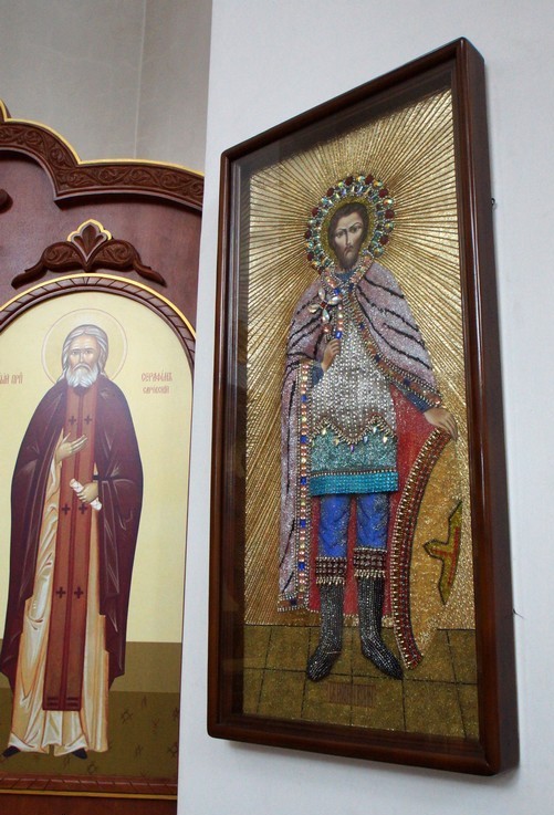 Икона святого благоверного Великого княза Александра Невского