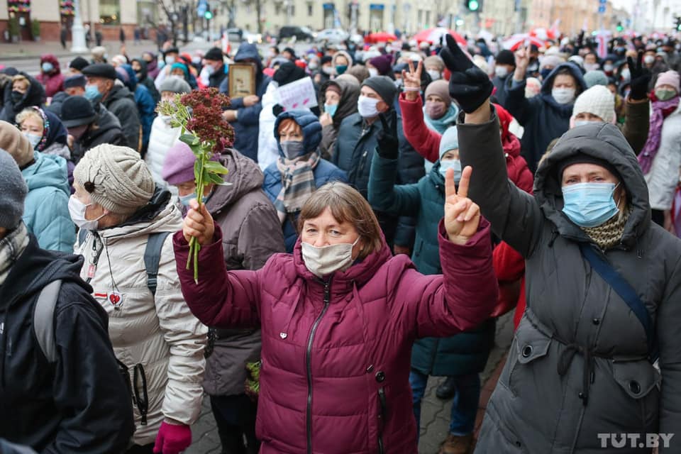 Гражданские протесты в Беларуси