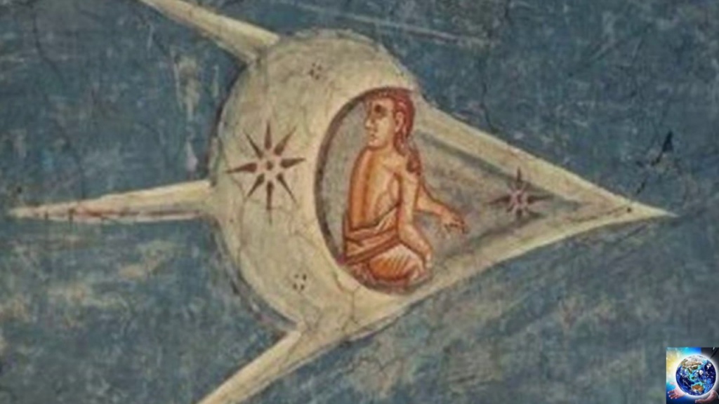 Фигура в правой части фрески