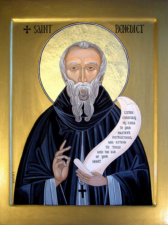 Преподобный Венеди кт Нурсийский, игумен