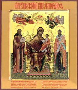 Икона Богородицы «Экономисса» («Домостроительница»)