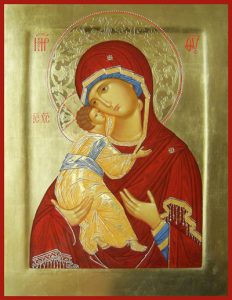 Икона Богородицы Владимирская