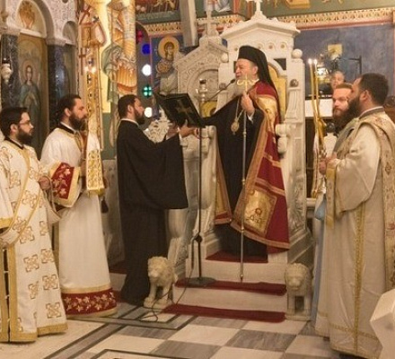 Le celebrazioni in onore di San Giovanni il Russo si sono svolte sull'isola greca di Eubea