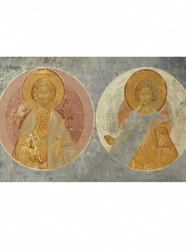 Мученики Сергий и Вакх (фреска Дионисия)  