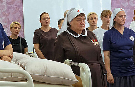 Учебный класс для подготовки младших медицинских сестёр и будущих сестёр милосердия открыли в Горловке