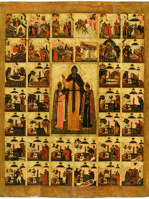 Святые князья Феодор, Давид и Константин Ярославские, в житии  