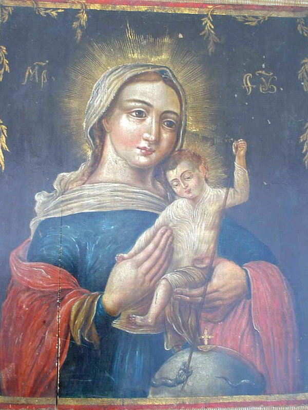 Икона Богоматери «На аспида и василиска наступиша и попереша льва и змия»