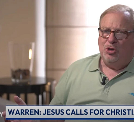 Pastor Rick Warren: Christian unity is 'still the unanswered prayer of Jesus'