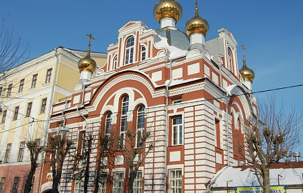 Templo en nombre de la gran mártir Catalina en Kirov