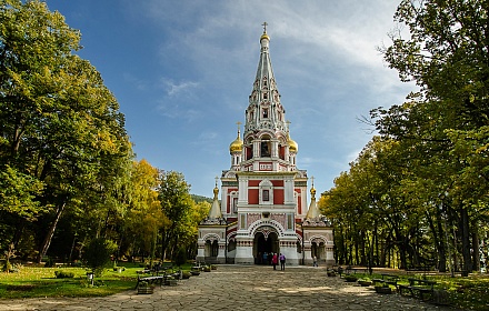 Monasterio de Shipka. Monumento Iglesia de la Natividad de Cristo