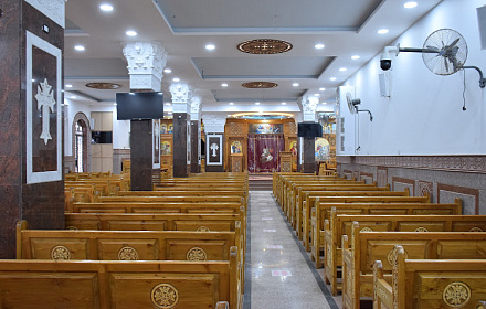 كنيسه مار جرجس والشهداء السبعه