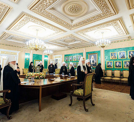 В Москве состоялось очередное заседание Священного Синода