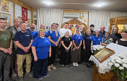 Завершилась очередная поездка председателя Синодального отдела по благотворительности в зону конфликта