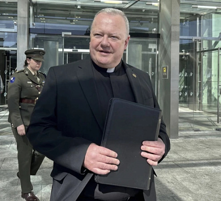 Army chaplain in Dublin court forgives, embraces teen who nearly killed him