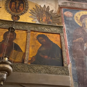 Литургия в монастыре Святого Креста в Иерусалиме