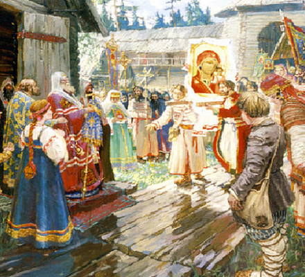 Явление иконы пресвятой Богородицы во граде Казани