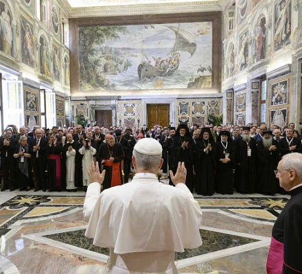 At ecumenical symposium, Pope Leo XIV says Catholic Church open to universal Easter date