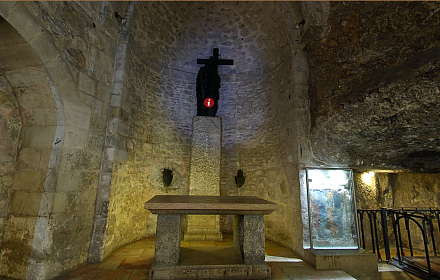 Capilla de Santa Elena en la Iglesia del Santo Sepulcro (Jerusalén, Israel)