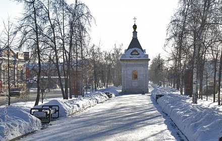 Capilla de San Alejandro Nevsky en Barnaul