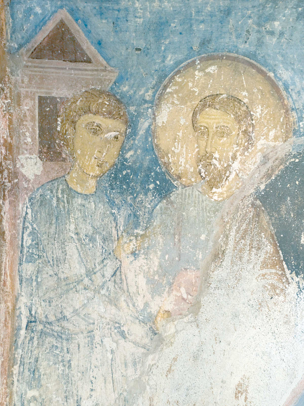 Деяния святых апостолов (деталь композиции росписи) 