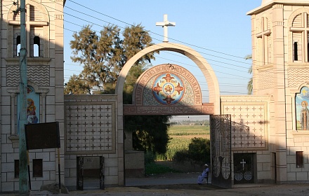 Monasterio Blanco cerca de Sohag