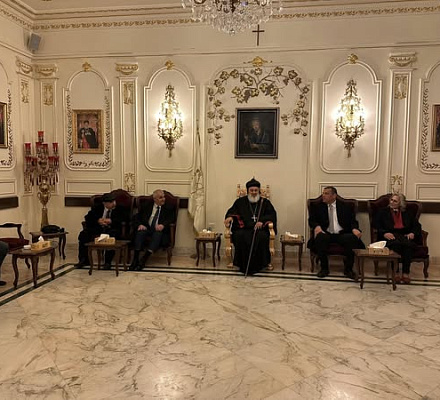 Визит делегации различных национальных партий Сирии