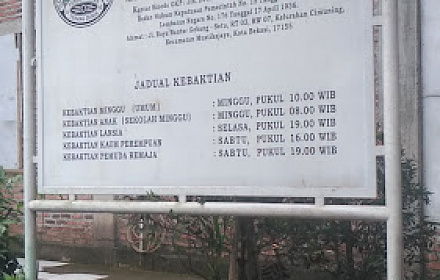pasundan christian church Cimuning congregation
