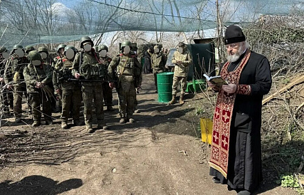 Глава Кузбасской митрополии совершил рабочую поездку на Донбасс