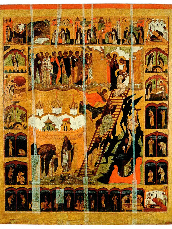 Видение св. Иоанна Лествичника, с житием преподобного