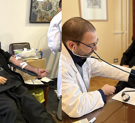 Приглашение Патриарха к добровольному сдаче крови