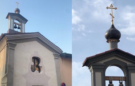 Iglesia del Santo Príncipe Alexander Nevsky en Varese (Italia)